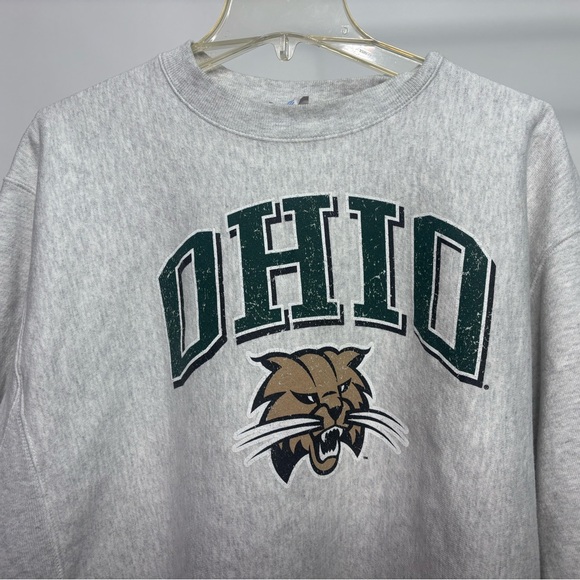 Champion Ohio Bobcats Crewneck Swetshirt - Picture 3 of 7